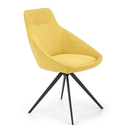 Loiron Dining Chair Red, Gray, Yellow - Yellow