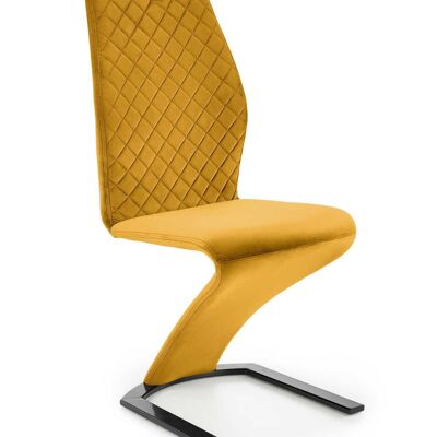 Thonac Dining Chair Green, Blue, Yellow, Gray - Yellow