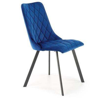 Morette Dining Chair Beige, Green, Black, Blue, Yellow, Gray - Blue