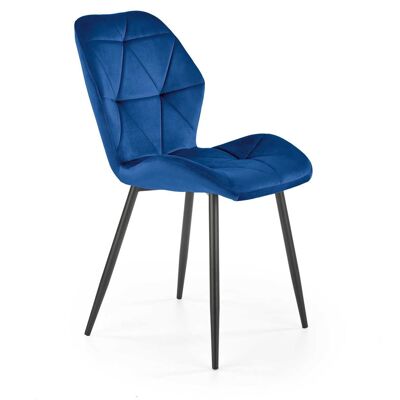Brillon Dining Chair Beige, Green, Black, Blue, Yellow, Gray - Blue