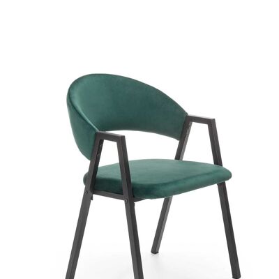 Vitr Dining Chair Green and Gray