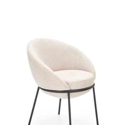 Landeronde Dining Chair Beige, Gray