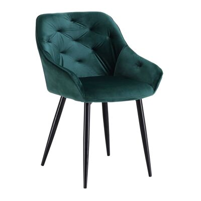 Villeporcher Dining Chair Green, Blue, Yellow, Gray - Green
