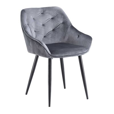 Villeporcher Dining Chair Green, Blue, Yellow, Gray - Gray