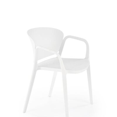 Durbon Dining Chair White, Black, Yellow