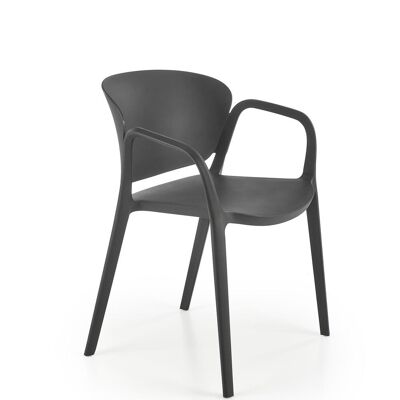 Durbon Dining Chair White, Black, Yellow - Black