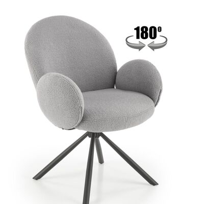 Gondonnets Dining Chair Beige, Gray - Gray