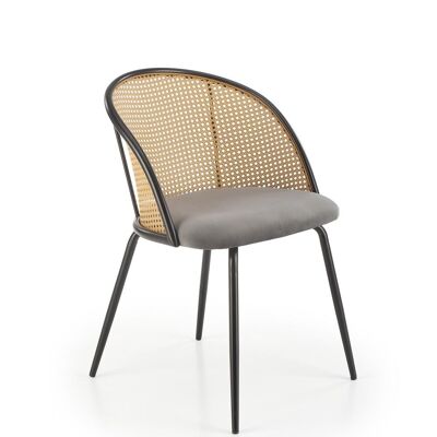 Berat Dining Chair Dark Green, Gray - Gray