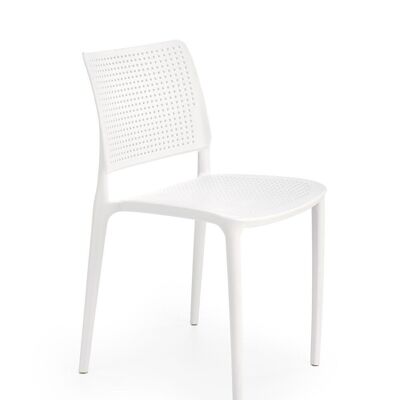 Praslin Dining Chair White, Black, Blue, Green, Orange - White
