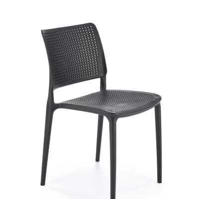 Praslin Dining Chair White, Black, Blue, Green, Orange - Black