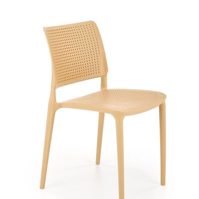 Praslin Dining Chair White, Black, Blue, Green, Orange - Orange