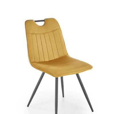 Ortolo Dining Chair Green, Black, Yellow, Gray - Yellow