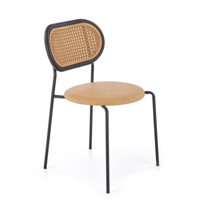 Villamassargia Dining Chair Red, Brown, Gray, Green - Brown