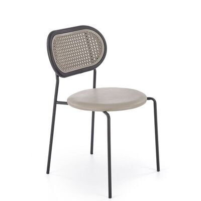 Villamassargia Dining Chair Red, Brown, Gray, Green - Gray