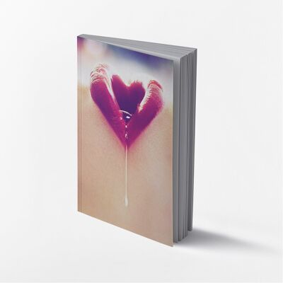 Heart Lips - Notepad