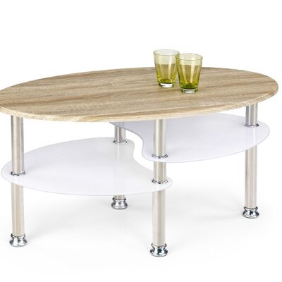 Table basse Buleon en chêne Sonoma