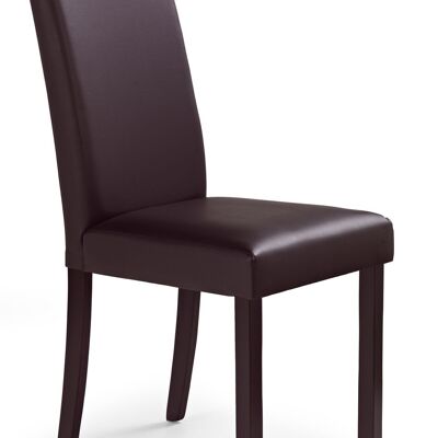 Sedia da pranzo Cherrueix marrone