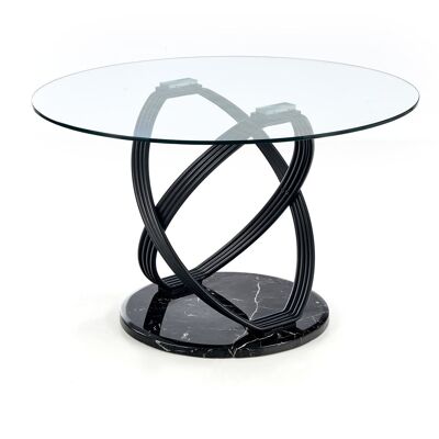 Table à manger Gallio transparente