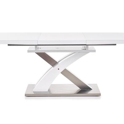 Table à manger extensible Houlgate blanche