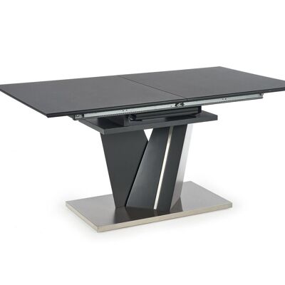 Table à manger extensible Troissereux grise