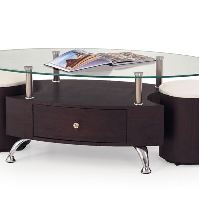 Table Basse Montbazin Transparente
