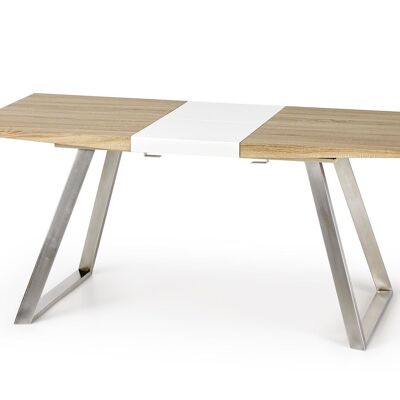Table à manger extensible Guarchetta couleur bois