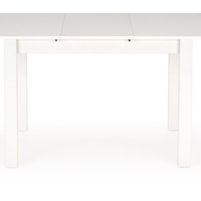 Table à manger extensible Ayrens blanche