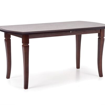 Table à manger extensible Trivy en noyer