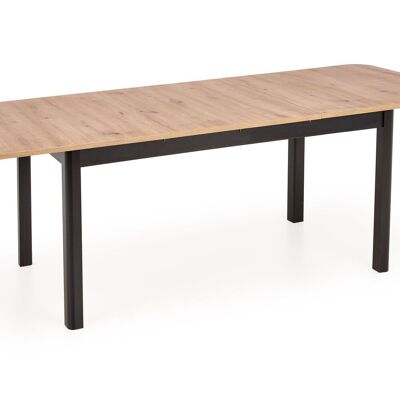 Table à manger extensible Quinquempoix couleur bois