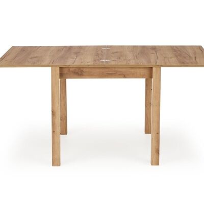 Table à manger extensible Capian marron clair