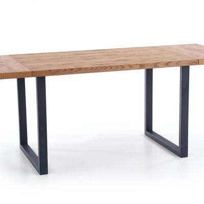 Table à manger extensible Pleguien couleur bois