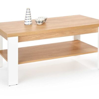 Table basse Serville en hickora naturel