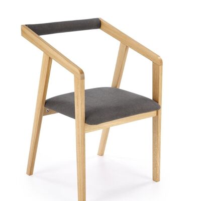 Albignac Dining Chair Grey, Light Grey - Grey