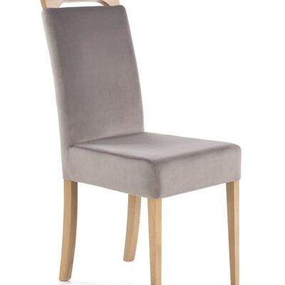 Riaille Dining Chair White, Brown, Gray - Brown
