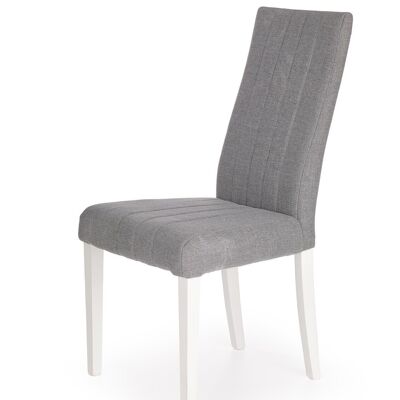 Dineault Dining Chair Gray, Light Gray, Wood Color