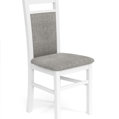 Angliers Dining Chair White, Beige, Gray, Dark Brown - White