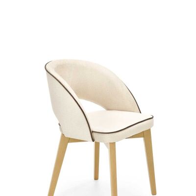 Berriac Dining Chair Grey, Cream, Green, Blue, Light Grey - Cream