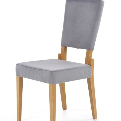 Mathay Dining Chair Grey, Light Grey - Grey