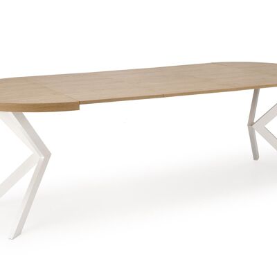 Graissessac Extendable Dining Table White