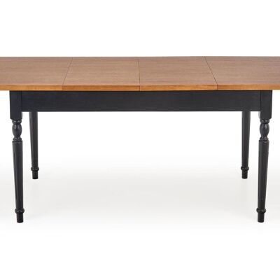 Table à manger extensible Delettes couleur bois