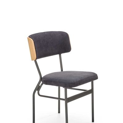 Chaise de salle à manger Vadelaincourt grise