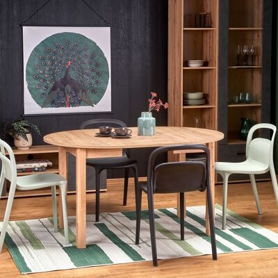 Blessonville Dining table handcrafted oak