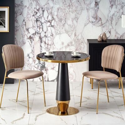 Villemolaque Dining table black marble
