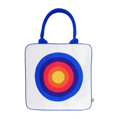 Blue "Shiny" satchel - M