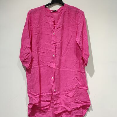 LISA Chemise longue coton - PE25