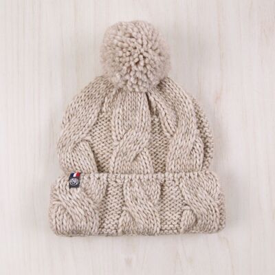 Cyrielle hat with pompom