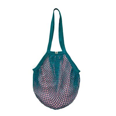 Green mesh Vichy lining