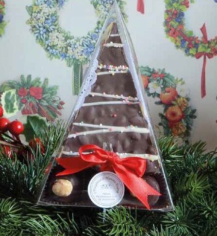 Cioccolato torronato fondente et pistache - Acetato albero