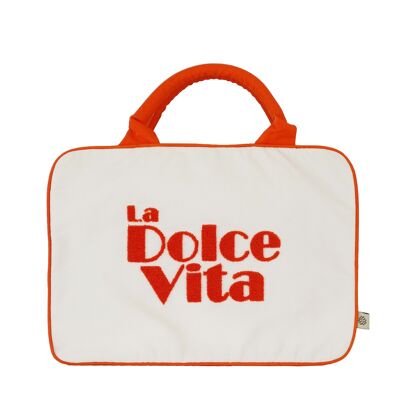 Cherry "La Dolce Vita" satchel - S