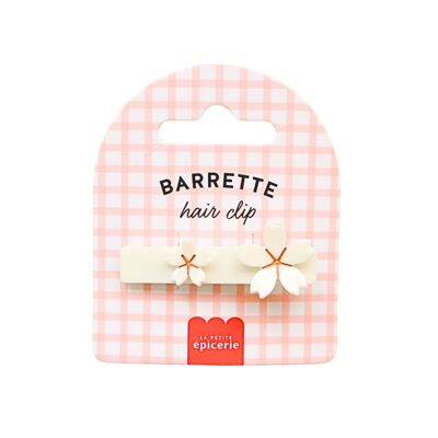Sakura Hair Clip - Ivory